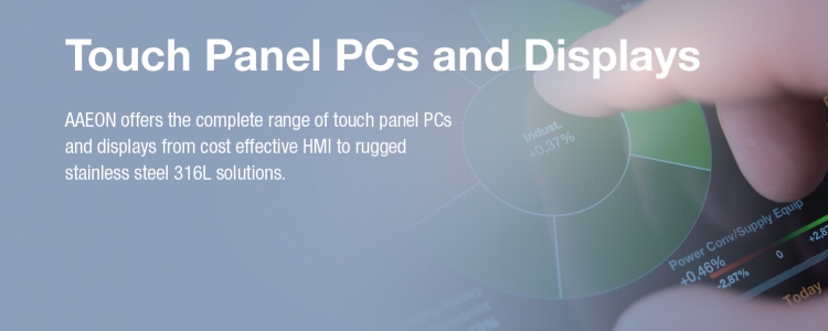 Touch Panel PCs and Displays