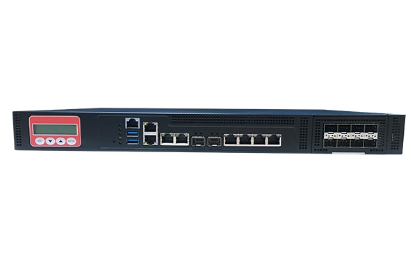 1U Rackmount 7 LAN Network Appliance with Intel® Atom™ C3758 SoC 