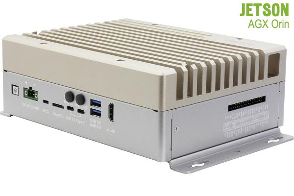 Edge AI Fanless Embedded System with NVIDIA Jetson AGX Orin 32GB
