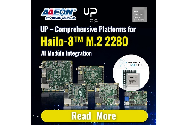 UP x Intel | Hailo-8™ M.2 2280 AI