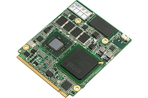 オンボードインテル®Atom™N450/N455プロセッサ搭載のQsevenのCPUモジュール