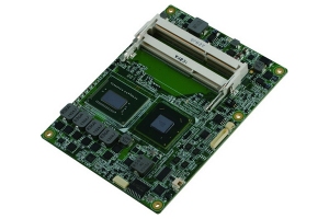 COM Express類型6的CPU模塊，板載英特爾®酷睿™i7/酷睿i5/酷睿i3/賽揚處理器