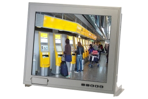 17" SXGA Rugged Touch Display with Remote Display Technology