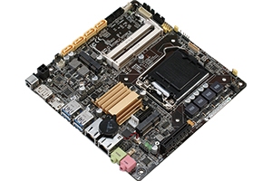 Thin Mini-ITX Embedded Motherboard with Intel® 4