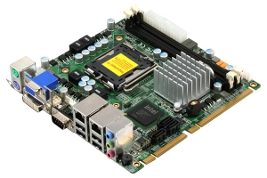 Mini-ITX Industrial Motherboard with Intel® Core™ 2 Duo/ Quad LGA 775 Processor