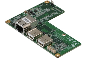 2.5” BIO子板搭載 Gigabit LAN 和 USB