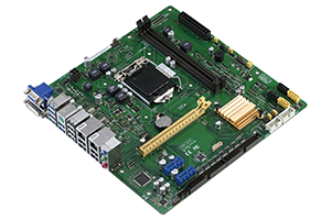 Micro-ATX工控母板， 搭载第4代 Intel® Core™ 处理器， DDR3 DRAM