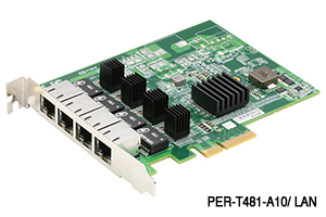 4-Port/ 2-Port Intel® GbE LAN/ PoE PCI-E [x4] Fr