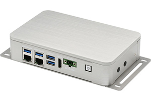 Fanless Compact Embedded Computer with Intel® At