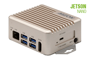 AI@Edge Compact Fanless Embedded BOX PC with NVI
