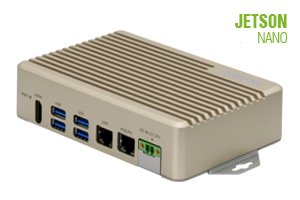 AI@Edge Fanless Embedded Box PC with NVIDIA Jets