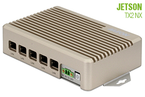 基于NVIDIA Jetson TX2 NX的AI@Edge紧凑型无风扇嵌入式Box PC
