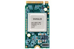 Hailo-8 M.2 2280 module offering up to 26 TOPS d
