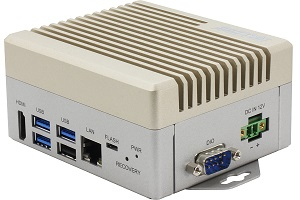 AI@Edge Compact Fanless Embedded AI System with