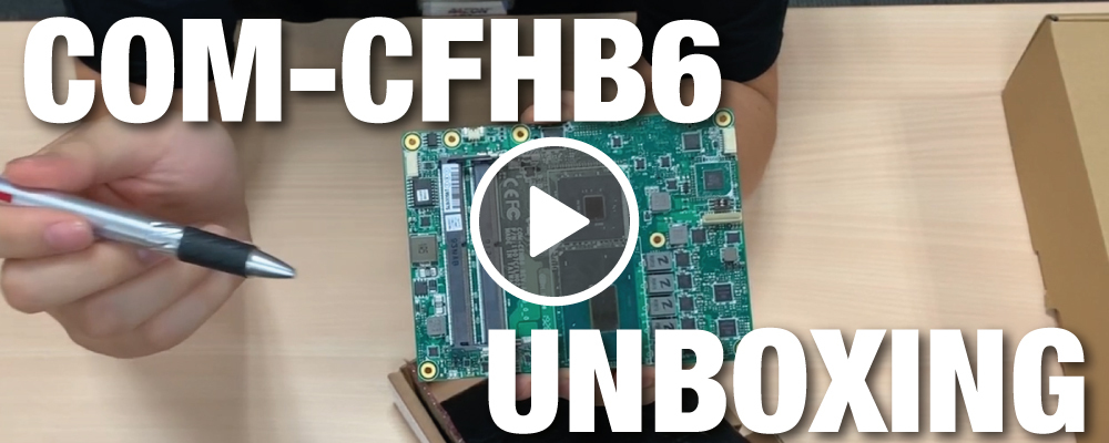 COM-CFHB6: Powerful, Expandable COM Solution from AAEON